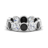 Load image into Gallery viewer, 4.80-carat-eternity-ring-bezel-black-diamond-in-white-gold-FDEWB10558-0.40CTGBLACKANGLE3-NL-WG