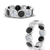 Load image into Gallery viewer, 4.80-carat-eternity-ring-bezel-black-diamond-in-white-gold-FDEWB10558-0.40CTGBLACKANGLE3-NL-WG