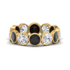 Load image into Gallery viewer, 4.80-carat-eternity-ring-bezel-black-diamond-in-yellow-gold-FDEWB10558-0.40CTGBLACKANGLE3-NL-YG