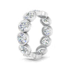 Load image into Gallery viewer, 4.80-carat-eternity-ring-bezel-diamond-in-white-gold-FDEWB10558-0.40CTANGLE3-NL-WG