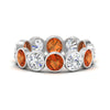 Load image into Gallery viewer, 4.80-carat-eternity-ring-bezel-orange-sapphire-in-white-gold-FDEWB10558-0.40CTGSAORANGLE3-NL-WG