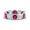 Load image into Gallery viewer, 4.80-carat-eternity-ring-bezel-pink-sapphire-in-white-gold-FDEWB10558-0.40CTGSADRPIANGLE3-NL-WG