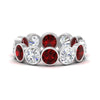Load image into Gallery viewer, 4.80-carat-eternity-ring-bezel-ruby-in-white-gold-FDEWB10558-0.40CTGRUDRANGLE3-NL-WG