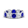 Load image into Gallery viewer, 4.80-carat-eternity-ring-bezel-sapphire-in-white-gold-FDEWB10558-0.40CTGSABLANGLE3-NL-WG