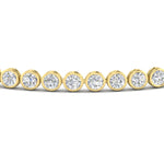 Load image into Gallery viewer, 5.50 Carat Diamond Bezel Set Tennis Bracelet
