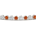 Load image into Gallery viewer, 5.50 Carat Diamond Bezel Set Tennis Bracelet
