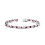 Load image into Gallery viewer, 5.50 Carat Diamond Bezel Set Tennis Bracelet
