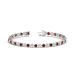Load image into Gallery viewer, 5.50 Carat Diamond Bezel Set Tennis Bracelet
