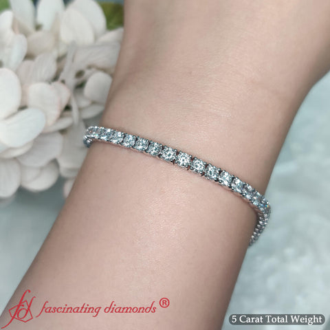 5-Carat-Womens-Lab-Diamond-Tennis-Bracelet-In-14K-White-Gold-FDBRC8635RO-5.00-CT-FANCY2-NL-WG
