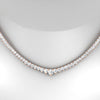 Load image into Gallery viewer, 5-carat-adorable-tennis-diamond-necklace-set-in-FDNK11299RO-ANGLE1-5.00CT-NL-RG
