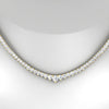 Load image into Gallery viewer, 5-carat-adorable-tennis-diamond-necklace-set-in-FDNK11299RO-ANGLE1-5.00CT-NL-YG