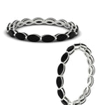 Load image into Gallery viewer, 5-carat-anniversary-east-west-black-onyx-wedding-ring-in-white-gold-FDEWB8868MQGBLACKANGLE3-5.00CT-NL-WG