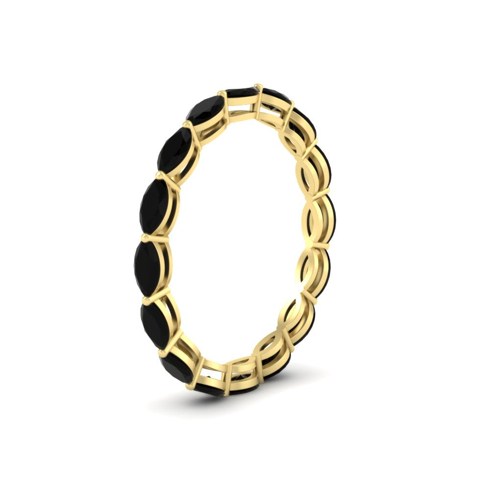 5-carat-anniversary-east-west-black-onyx-wedding-ring-in-yellow-gold-FDEWB8868MQGBLACKANGLE2-5.00CT-NL-YG