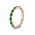 Load image into Gallery viewer, 5-carat-anniversary-east-west-emerald-wedding-ring-in-rose-gold-FDEWB8868MQGEMGRANGLE2-5.00CT-NL-RG