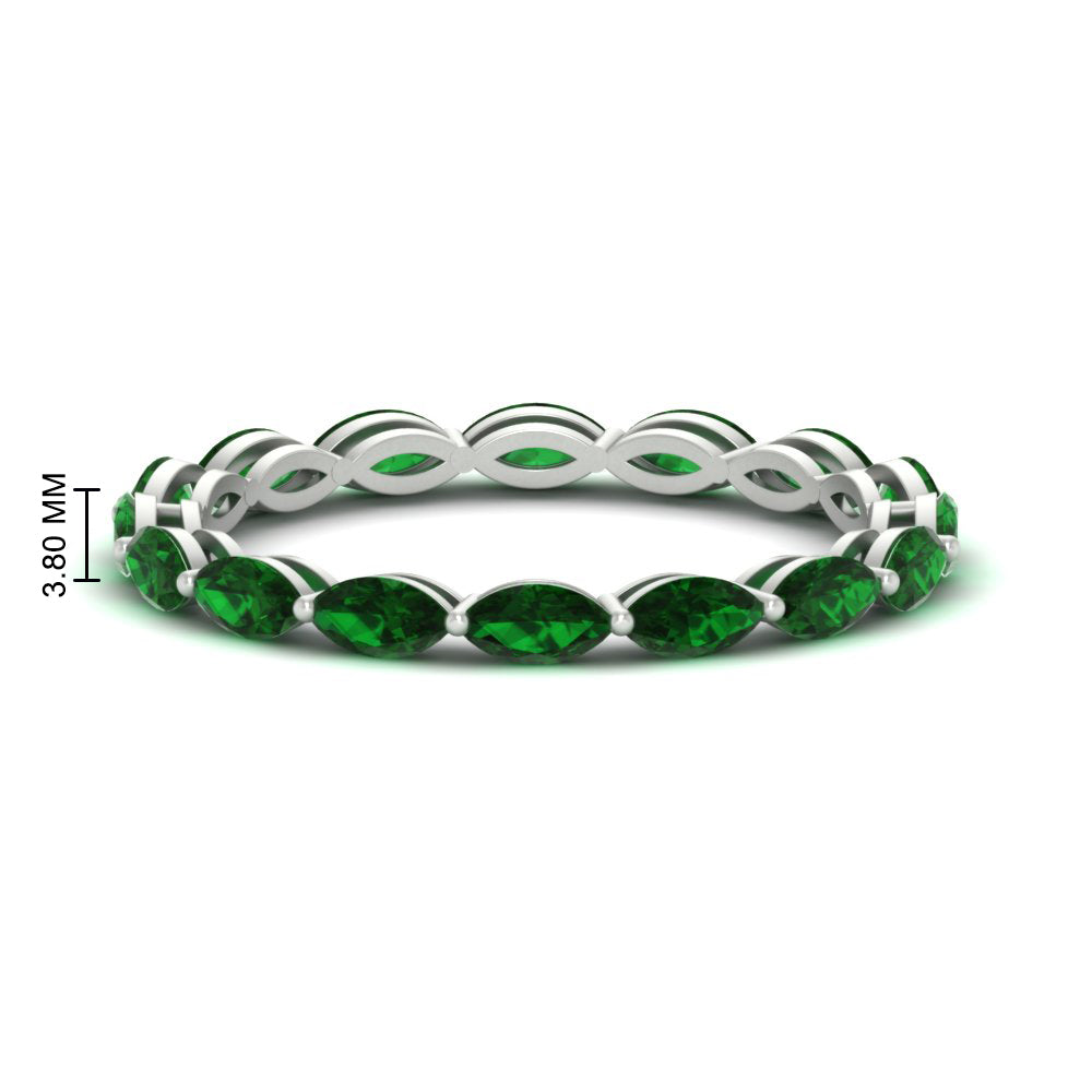 5-carat-anniversary-east-west-emerald-wedding-ring-in-white-gold-FDEWB8868MQGEMGR-5.00CT-NL-WG-HW