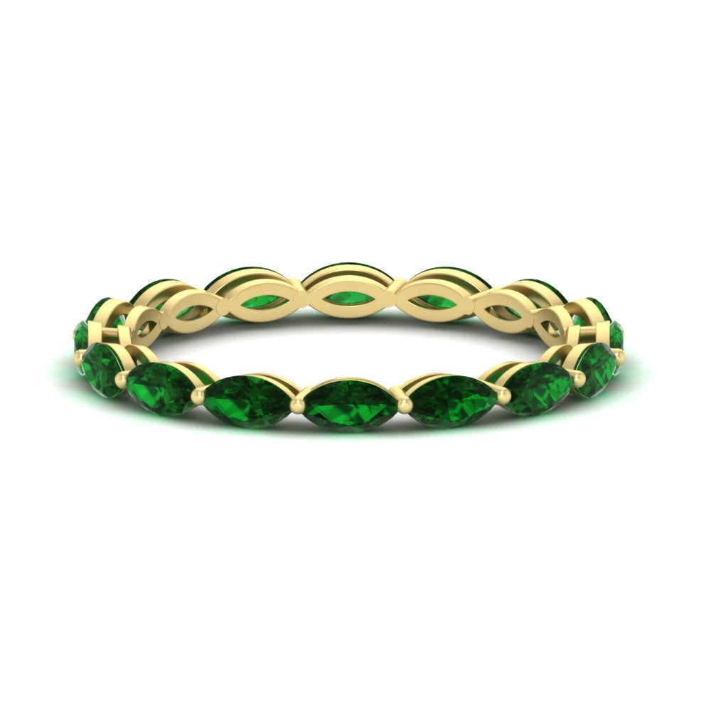 5-carat-anniversary-east-west-emerald-wedding-ring-in-yellow-gold-FDEWB8868MQGEMGR-5.00CT-NL-YG