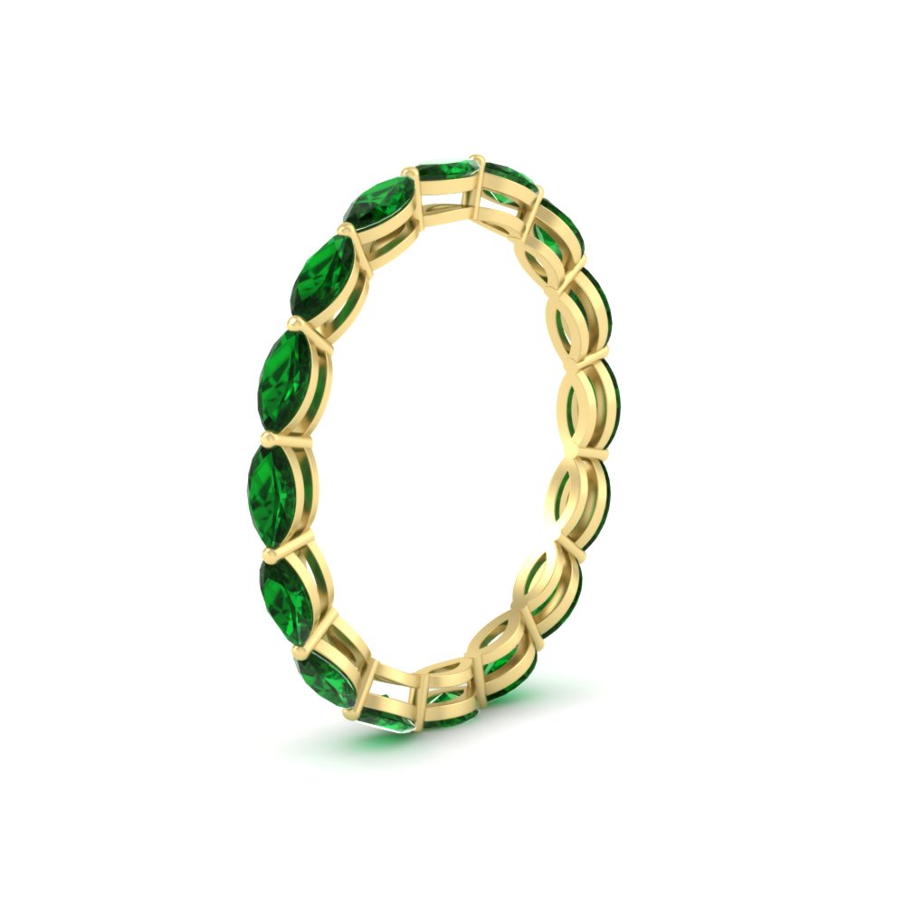 5-carat-anniversary-east-west-emerald-wedding-ring-in-yellow-gold-FDEWB8868MQGEMGRANGLE2-5.00CT-NL-YG
