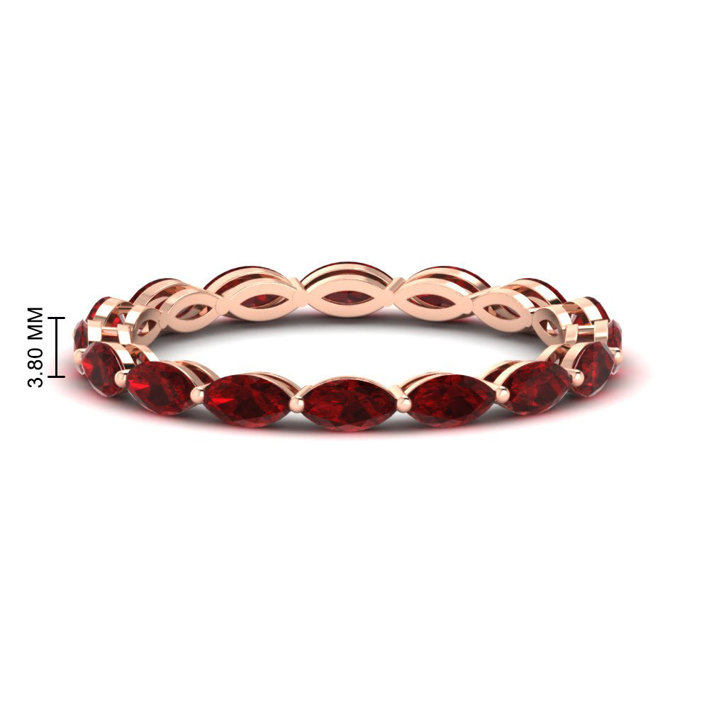5-carat-anniversary-east-west-ruby-wedding-ring-in-rose-gold-FDEWB8868MQGRUDR-5.00CT-NL-RG-HW