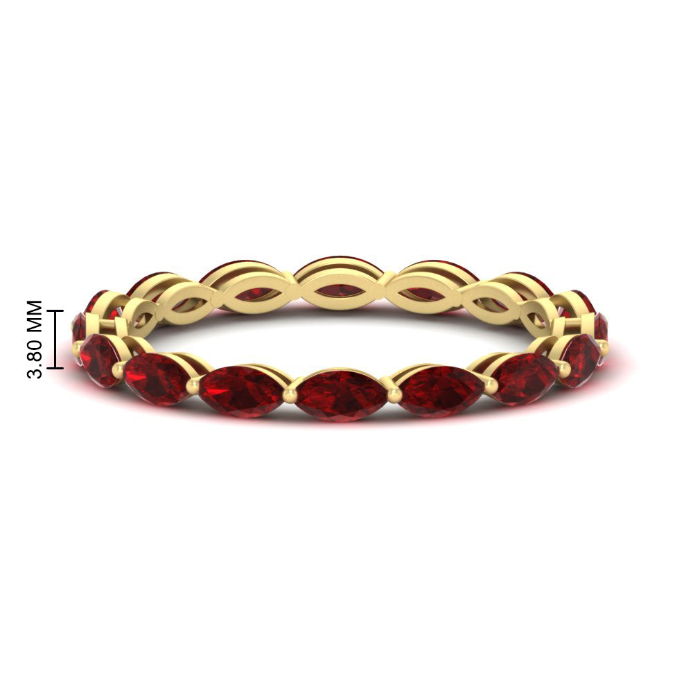 5-carat-anniversary-east-west-ruby-wedding-ring-in-yellow-gold-FDEWB8868MQGRUDR-5.00CT-NL-YG-HW