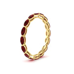 Load image into Gallery viewer, 5-carat-anniversary-east-west-ruby-wedding-ring-in-yellow-gold-FDEWB8868MQGRUDRANGLE2-5.00CT-NL-YG