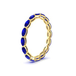 Load image into Gallery viewer, 5-carat-anniversary-east-west-sapphire-wedding-ring-in-yellow-gold-FDEWB8868MQGSABLANGLE2-5.00CT-NL-YG