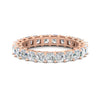 Load image into Gallery viewer, 5-carat-asscher-cut-eternity-diamond-wedding-band-in-rose-gold-FDEWB8321AS-5.00CT-NL-RG