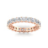 Load image into Gallery viewer, 5-carat-asscher-cut-eternity-diamond-wedding-band-in-rose-gold-FDEWB8321ASANGLE5-5.00CT-NL-RG