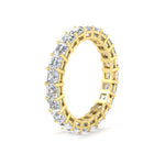 Load image into Gallery viewer, 5-carat-asscher-cut-eternity-diamond-wedding-band-in-yellow-gold-FDEWB8321ASANGLE2-5.00CT-NL-YG
