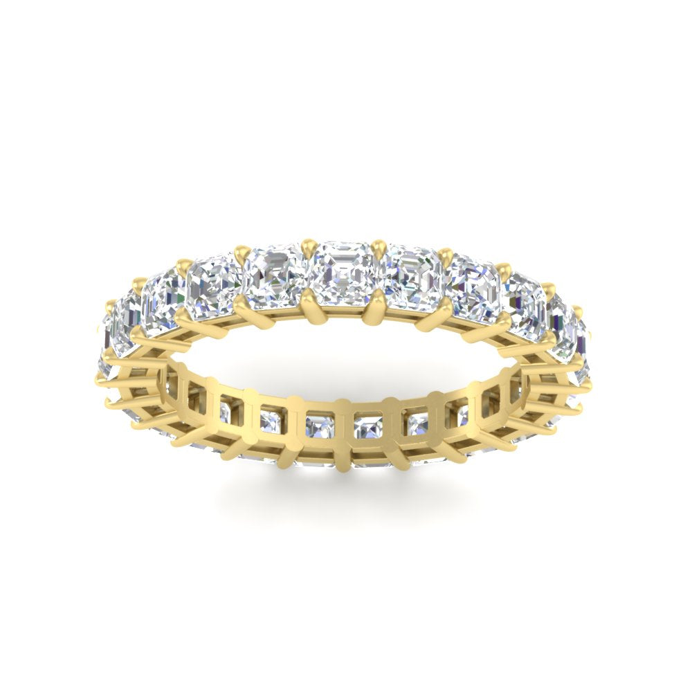 5-carat-asscher-cut-eternity-diamond-wedding-band-in-yellow-gold-FDEWB8321ASANGLE5-5.00CT-NL-YG