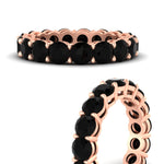 Load image into Gallery viewer, 5-carat-black-diamond-eternity-band-ring-in-rose-gold-FD11249-ROBGBLACKANGLE3-5.00CT-NL-RG
