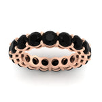 Load image into Gallery viewer, 5-carat-black-diamond-eternity-band-ring-in-rose-gold-FD11249ROBGBLACKANGLE5-5.00CT-NL-RG
