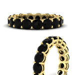 Load image into Gallery viewer, 5-carat-black-diamond-eternity-band-ring-in-yellow-gold-FD11249-ROBGBLACKANGLE3-5.00CT-NL-YG

