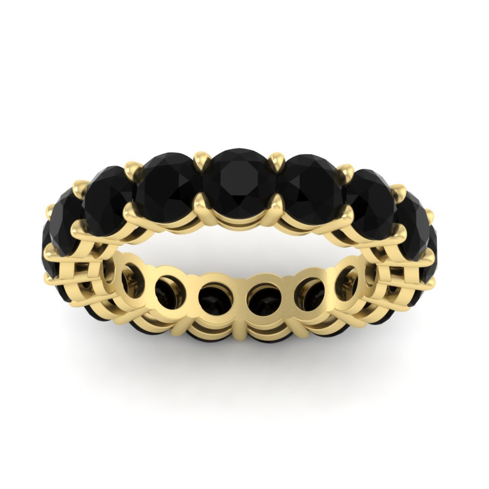 5-carat-black-diamond-eternity-band-ring-in-yellow-gold-FD11249ROBGBLACKANGLE5-5.00CT-NL-YG