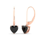 Load image into Gallery viewer, 5-carat-black-diamond-heart-shape-stud-dangle-earrings-in-rose-gold-fdear11236htgblackangle1-5.00ct-nl-rg.jpg?v=1768537549