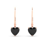 Load image into Gallery viewer, 5-carat-black-diamond-heart-shape-stud-dangle-earrings-in-rose-gold-fdear11236htgblackangle2-5.00ct-nl-rg.jpg?v=1768537549