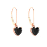 Load image into Gallery viewer, 5-carat-black-diamond-heart-shape-stud-dangle-earrings-in-rose-gold-fdear11236htgblackangle3-5.00ct-nl-rg.jpg?v=1768537549