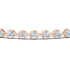 Load image into Gallery viewer, 5-carat-classic-teardrop-link-east-west-diamond-bracelet-in-rose-gold-FDBRCPE10581ANGLE5-5.00CT-NL-RG.jpg?v=1776842248