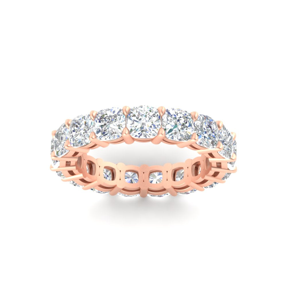5-carat-cushion-cut-diamond-eternity-wedding-ring-in-rose-gold-FDEWB9296CUANGLE5-5.00CT-NL-RG