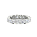 Load image into Gallery viewer, 5-carat-cushion-cut-diamond-eternity-wedding-ring-in-white-gold-FDEWB9296CU-5.00CT-NL-WG
