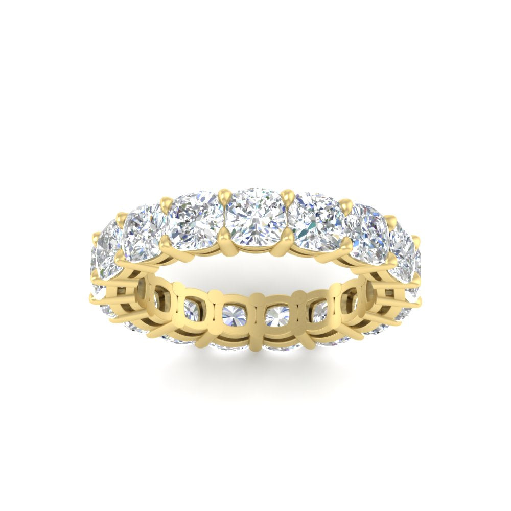 5-carat-cushion-cut-diamond-eternity-wedding-ring-in-yellow-gold-FDEWB9296CUANGLE5-5.00CT-NL-YG