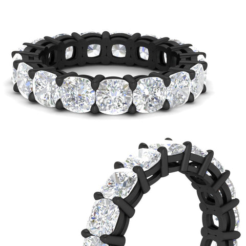 5-carat-cushion-shaped-diamond-eternity-wedding-ring-in-black-gold-FDEWB9296CUANGLE-3-5.00CT-NL-BG