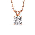 Load image into Gallery viewer, Cushion Cut Solitaire Pendant
