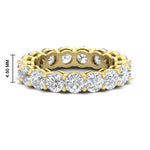 Load image into Gallery viewer, 5-carat-diamond-eternity-band-ring-in-yellow-gold-FD11249ROB-5.00CT-NL-YG-HW
