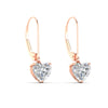 Load image into Gallery viewer, 5-carat-diamond-heart-shape-stud-dangle-earrings-in-rose-gold-fdear11236htangle3-5.00ct-nl-rg.jpg?v=1768536606