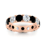 Load image into Gallery viewer, 5 Carat Double Prong Eternity Wedding Band Diamond
