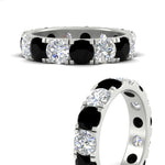 Load image into Gallery viewer, 5 Carat Double Prong Eternity Wedding Band Diamond
