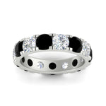 Load image into Gallery viewer, 5 Carat Double Prong Eternity Wedding Band Diamond
