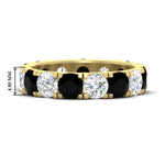 Load image into Gallery viewer, 5 Carat Double Prong Eternity Wedding Band Diamond
