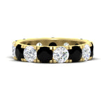 Load image into Gallery viewer, 5 Carat Double Prong Eternity Wedding Band Diamond
