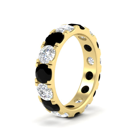 5-carat-double-prong-eternity-diamond-and-black-diamond-wedding-band-in-yellow-gold-FDEWB8371GBLACKANGLE2-5.00CT-NL-YG